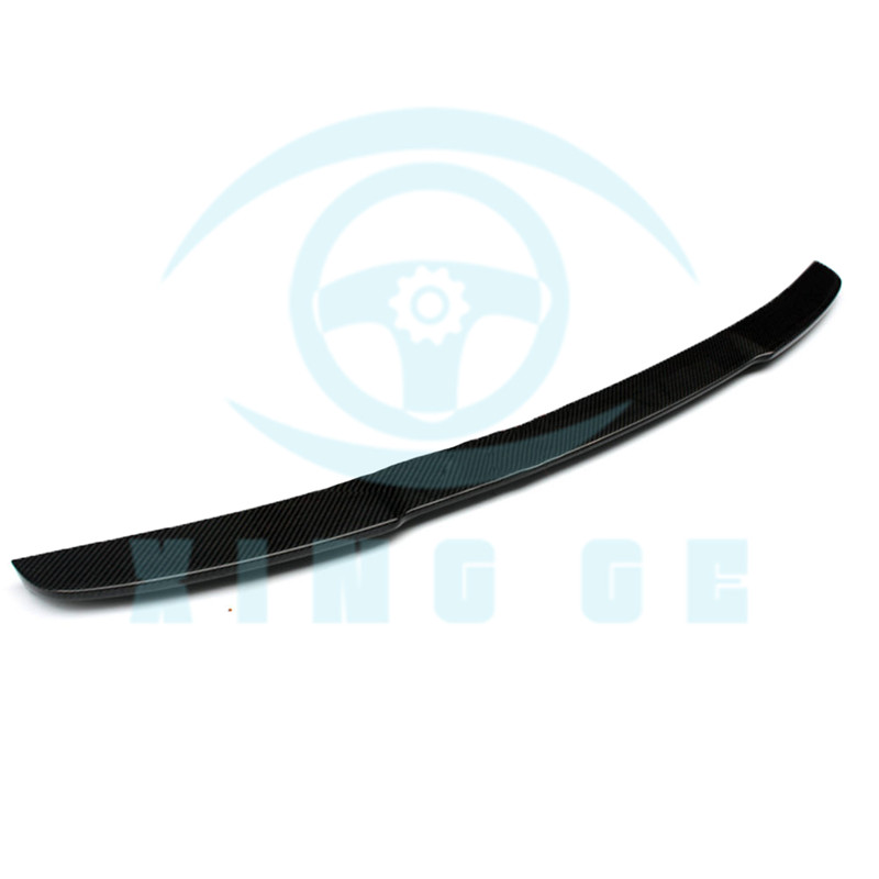Carbon Fiber Rear Trunk Spoiler Lips For Audi A5 2 Dr