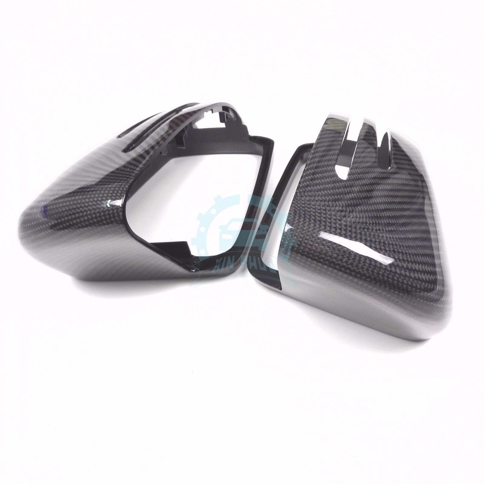 carbon fiber Replacement for Mercedes Benz AMG GLA45 car mirror cover cap ABS