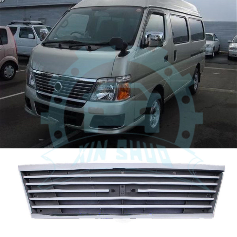 Details About Electroplate Front Bumper Middle Grille For Nissan Caravan Urvan E25 Van Ol