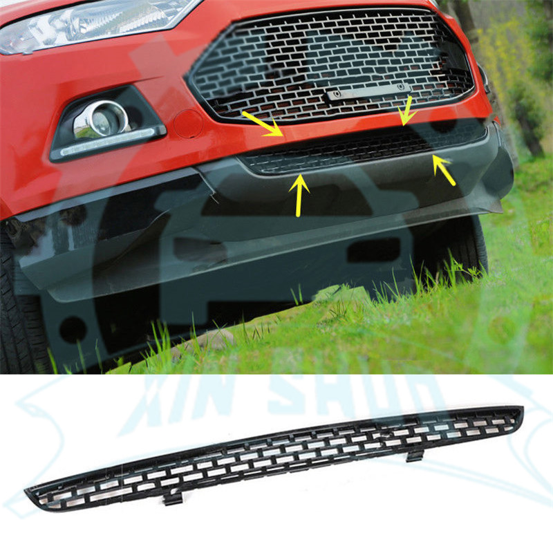 For Ford Escape 17 Car Front Plastic Middle Lower Bumper Grille Vent Hole Grill